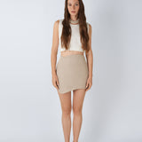 Flea Keten Şort Etek