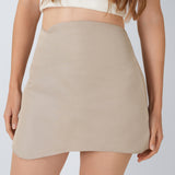 Flea Keten Şort Etek