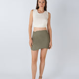 Flea Keten Şort Etek