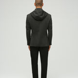 Eran Çıkarılabilir Kapüşonlu Örme Blazer