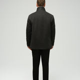 Morris Çıkarılabilir Ceketli Yün Karışımlı Kaban