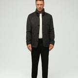 Morris Çıkarılabilir Ceketli Yün Karışımlı Kaban