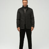 Morris Çıkarılabilir Ceketli Yün Karışımlı Kaban