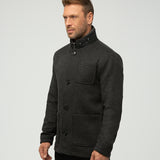 Morris Çıkarılabilir Ceketli Yün Karışımlı Kaban