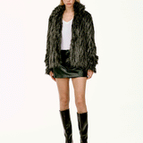 Dora Kemerli Vegan Kürk Kaban