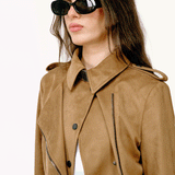 Merla Vegan Suet Ceket