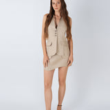 Flea Linen Vest
