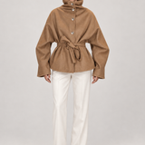 LONDON OVERSIZED REVERSIBLE WOOL COAT