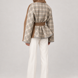 LONDON OVERSIZED REVERSIBLE WOOL COAT