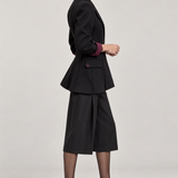 WEEKEND WOOL COAT WITH REMOVABLE HOOD