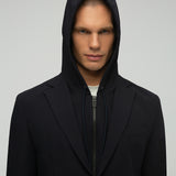 Joseph Technic Blazer With Removable Hood