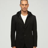 Eran Knitted Blazer with Removable Hood