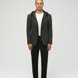 Eran Knitted Blazer with Removable Hood