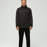 Morris Wool Blend Coat with Removable Jacket