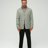 Morris Wool Blend Coat with Removable Jacket