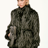 Dora Kemerli Vegan Kürk Kaban